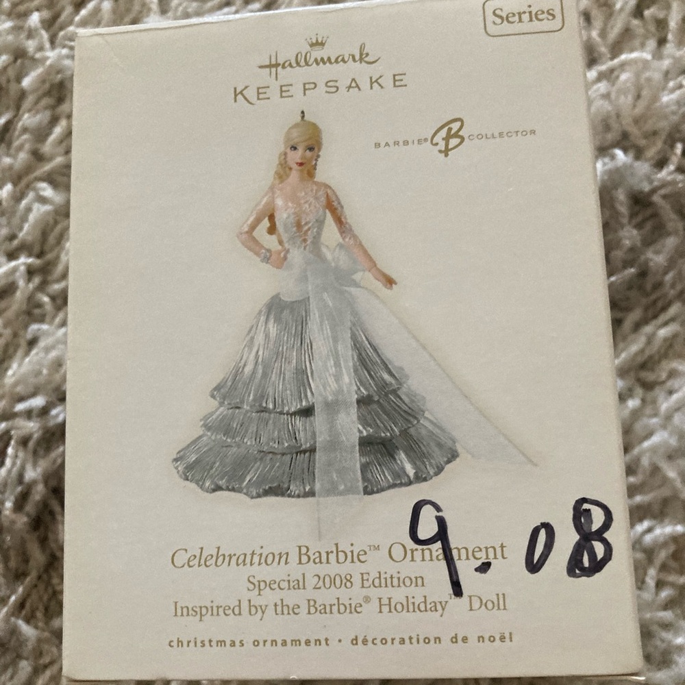 Hallmark Keepsake - Celebration Barbie Ornament - Special 2008 Edition